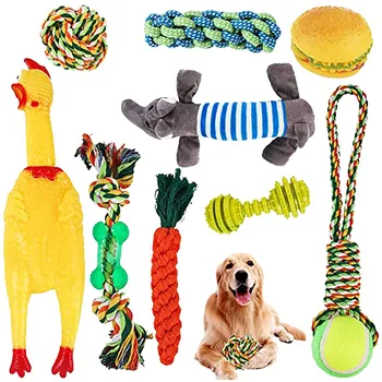 Hračky pre psa Psa lano hračka hračka Pet lano interaktívne hračka je dobré pre čistenie psov malých psov príslušenstvo игрушки для собак
