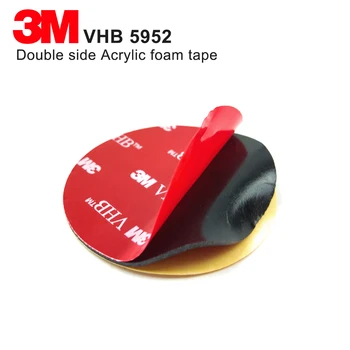 25 mm Kolo 3M VHB 5952 hrúbka 1.1 mm penové pásky akrylátové lepidlo, obojstranná kolo nálepky,20Pcs/Veľa