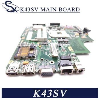 KEFU K43SV Notebook základná doska pre ASUS K43SM K43SJ K43SC K43S pôvodnej doske HM65 GT630M