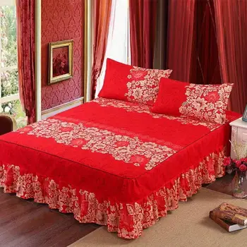 2020 posteľná bielizeň Nový bytový textil posteľná bielizeň luxusné Kvetinové záhony Set 3ks dievčatá darček king size queen