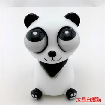 1 Kus Cartoon Zvierat Squeeze Relaxačná Hračka Boom Sa Oči Bábika Odbúranie Stresu Panda Hračka Obrázok
