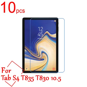 10pcs Číre/Matné/Nano proti Výbuchu LCD Screen Protector Kryt pre Samsung Galaxy Tab S4 SM-T835 T830 10.5 Ochranná Fólia