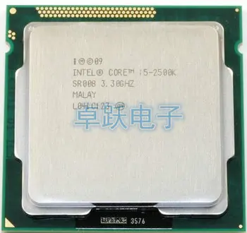 Doprava zadarmo originál Intel i5 2500K Procesor Quad-Core 3.3 GHz LGA 1155 TDP:95W 6MB Cache S HD Graphics i5-2500k