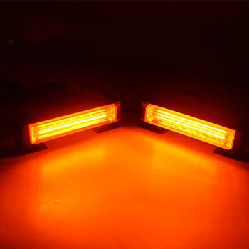 Auto Amber Strobe Svetlo Prívesu Prácu Vonkajšie Blikajúce Svetlo Auto COB LED Núdzové Výstražné Svietidlo pre Truck RV Camper Nákladný Van
