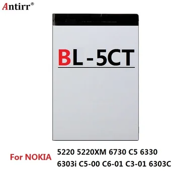 BL-5CT BL 5CT BL5CT Nabíjateľná Mobilné telefóny, Príslušenstvo Náhradné Diely Pre Nokia C5-00 6303 BATÉRIE