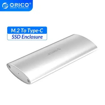 ORICO M. 2 USB3.1 Typ-C USB3.0 SSD Krytu Karty Converter Adaptér, Externý Hliníkový disk SSD Prípade 2230/2242/2260/2280