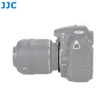 JJC Filtre Fotoaparátu Objektív Zadnej strane Krúžok 49 mm-77mm, Závit Kovový Adaptér pre Nikon F Mount Tela