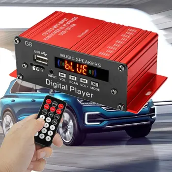 HIFI Bezdrôtová Automobilová Kanálový Zosilňovač 200W Subwoofer 2 Audio Stereo 12V Reproduktor Auto Prehrávač Hudby Reproduktor Bluetooth 2 (2.0) OUTAD