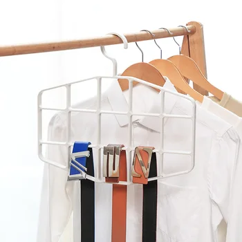 1PCS Multi-port vešiak plastový stojan na sušenie uskladnenie oblečenia polica domácnosti multifunkčné kravatu rack plast biely šál rack