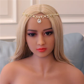 Nový Luxusný Boho Svadobné Hlavu Reťazca Šperky Crystal Čelo Vlasy Príslušenstvo pre Ženy, Svadobné Drahokamu Hlavu Kusov Headdress