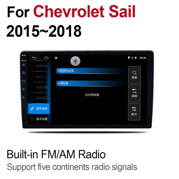Pre Chevrolet Plachta 3 Sail3 Springo EV Chevytaxi Premium~2018 2din GPS Rádio BT Navi MAPU Multimediálny prehrávač systému