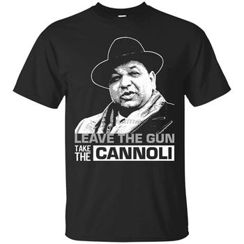 Ponechať Zbraň Vziať Cannoli T-Shirt