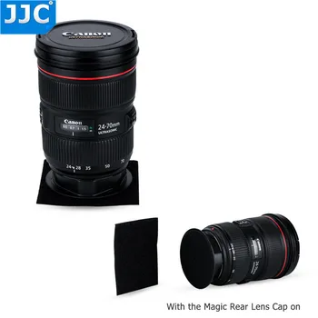JJC Magic Zadný kryt Objektívu Rýchlo, Pohodlne Zmeny Objektív Fotoaparátu Ušetriť Čas Objektív Chránič Tela pre Canon, Nikon, Sony Olympus atď.
