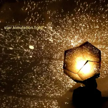 Vianočné 60000 Hviezdy, Hviezdne Nebo Projektor Svetlo DIY Montáž Domov Planetárium Lampa pre Spálne WWO66