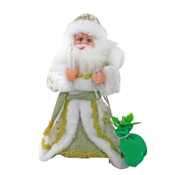 Ruský Hudobný Santa Claus, Vianočné Domáce Dekorácie Tvorivé 12 Palcový Elektrické Hovorí Spev Bábika Vypchaté Hračky pre Deti,