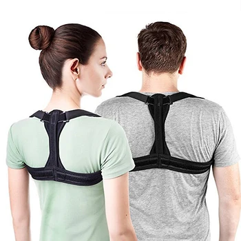 Hrbáč Oprava nastaviteľné späť držanie tela corrector rameno podporu chrbta Pre mužov a ženy korekcia pás