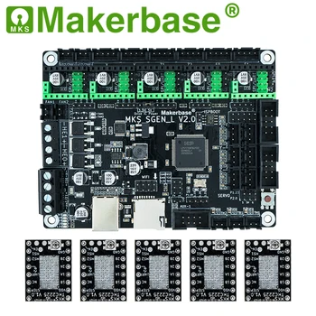 Makerbase MKS SGen_L V2.0 3D Tlačiarne Diely 32Bit riadiacej Dosky 120MHZ MCU TMC2208 TMC2209 TMC2225 uart režim