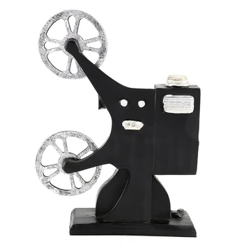 Nostalgické Retro Film Dataprojektor Model Jednoduché Použitie Odolnosť voči Korózii Vintage Film Tvorivé Kino Streľba Dekorácie, darčeky