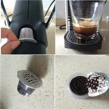 Potraviny-Stupeň Kávy Nespresso Kapsule Nálepky Opakovane Naplniteľné Hliníkové Viečka Tesnenia Film Silikónové Gumové Krúžky O-krúžky