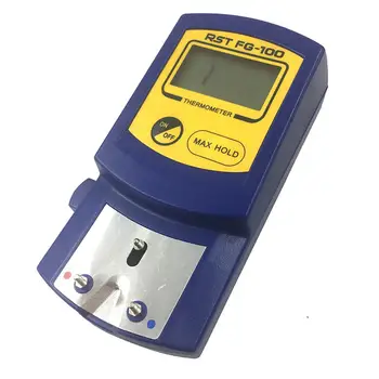 FG-100 Digitálne Spájkovačka Tipy Teplomer Teplota Tester pre spájkovačka tipy + 5 ks viesť voľný Senzory 0-700 C