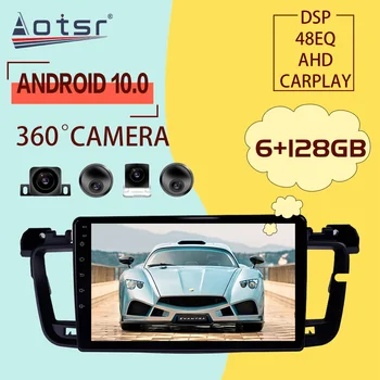 128 GB Pre Peugeot 508 2011 - 2018 Android 10 autorádia Prehrávač, GPS Navigáciu Prehrávač Car Multimedia Player