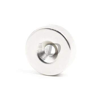 10pcs Super Silné Kola Neodýmu Zápustnými Krúžok Magnety 25 mm x 5 mm Otvor: 5.2 mm N50 Neodýmu Magnet Doprava Zadarmo