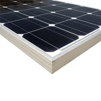 Solárny Panel 100 Watt silikónové solárne Slnko Panel Auta 12V batérie, nabíjačky Monokryštalické solárne 100w solárne batérie