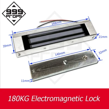 Sacie 180KG magnetu blokovací Uniknúť Izba súpravy na inštaláciu elektromagnetického zámku na dverách alebo box Takagism hra prop