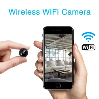 1080P HD Mini IP Kamera Wifi, Web Cam, Wifi, Nočné Videnie Dohľadu HD Kamera Domov Vonkajšie Bezdrôtové Wi-fi, Webkamera Baby Monitor