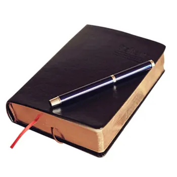Retro Kožené Notebook Hrubý Papier Biblie Denník Kniha Poznámkový Blok Nový Prázdny Týždenný Plán Písanie Notebooky Kancelárske Školské Potreby