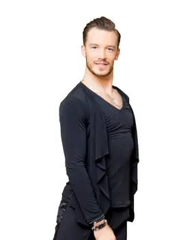 SuperStar Série:G5012 latinskej ballroom dance profesionálne simulovať dva kus dizajn, topy/shirt pre mužov