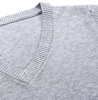 Jednofarebné tvaru bez rukávov nové 2018 jeseň a v zime sa všetky zápas mens cashmere sveter hot predaj mužov pletené vest
