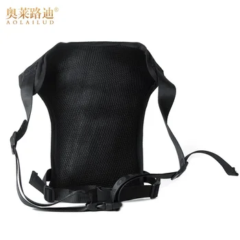Nové módne vodeodolného nylonu pás pack mužov bežné cestovné pás taška nohu taška vojenské stehna taška kvality fanny pack