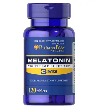 Hotsale Melatonín 3 mg*120 ks zlepšenie spánku, nočné spánku pomoc vám pomôže zaspať rýchlo a zostať dlhšie spí