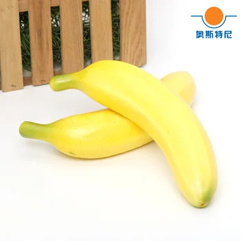 20 cm dlhé umelé ovocie Plastové Falošné Ovocie umelé banán&umelých plastických falošné simulované banán