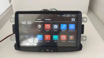 Android 10 autorádia Pre Dacia / Sandero / Prachu / Ren ault / Captur / Lada / x ray 2 Logan 16 G ROM 2G WIFI GPS Navigácie