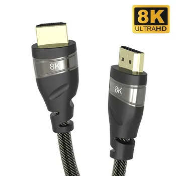 HDMI Kábel HDMI-HDMI 2.1 Kábel 8K pre Xiao Projektor Nintend Prepínač PS4 Televízie TVBox xbox 360 1m 2m 3m Kábel HDMI 2.1