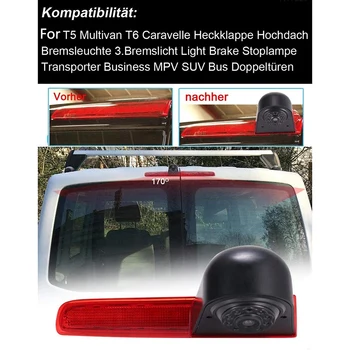 Auto Nepremokavé s Vysokou Brzdového Svetla Cúvaní Kamera parkovacia Kamera pre T5 T6 Caravelle Multivan Prepravca Van 2010-2017