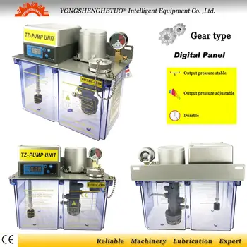 CE Elektrické mazací olej čerpadla výstroj lubricator CNC stroj mazacie jednotky poistný ventil, 4L 110V TZ2231-400X
