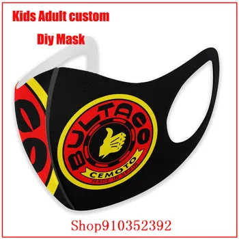 Bultaco Pursang T-Shirt vektorizované mascarilla lavable umývateľný opakovane tvár masku deti plátno tvár masky, ochranné DIY deti