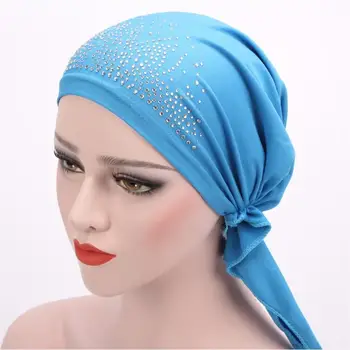 Nové Moslimská Žena Vnútorné Hijabs Klobúky Turban Na Hlavu Čiapku, Klobúk Dámy Beanie Moslimská Šatka Spp Vypadávanie Vlasov Chemoterapie Rakoviny Arabských Pokrývku Hlavy