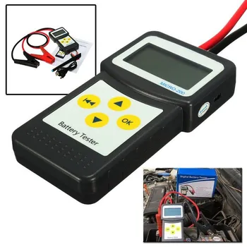 Micro200 Tester autobatérie 12V Auto Batérie Digitálny Detektor Presnosť Systému Analyzer Nástroje S USB Tlačiareň anglická Verzia