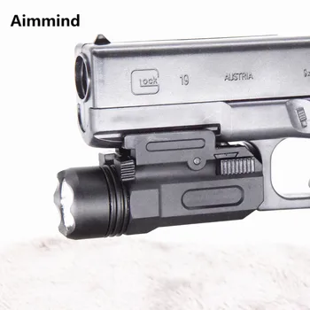 2020 Airsoft Mini Pištole Svetlo QD Rýchle Odpojenie Zbraň Baterka LED Puška Zbraň Taktické Pochodeň pre 20 mm Železničnej Glock 17 19 18C 24