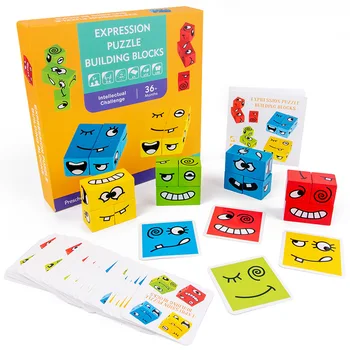 Montessori Vzdelávacích Drevené Hračky, Materiály Začiatku Predškolského Vzdelávania Vyučovanie Inteligencie Zápas Puzzle Hračka pre Deti, Darčeky
