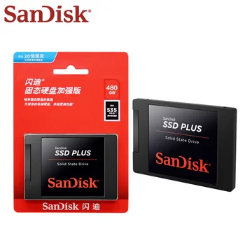 SanDisk 1 TB diskom SSD PLUS 240GB 2.5 Pevný Disk, Disk 480GB Internej jednotky ssd (Solid State Disk dokonca vzal 120 gb SATAIII Pre Notebook Originálne