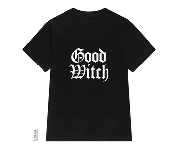 Dobré čarodejnice zlé čarodejnice Ženy tričko Bavlna Bežné Vtipné tričko Pre Lady Dievča Top Tee Lumbálna Tumblr iny Kvapka Loď NA-11