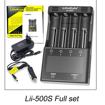 2021 LiitoKala Lii-PD2 Lii-PD4 Lii-S6 Lii500s Nabíjačka pre 18650 26650 21700 AA AAA 3,7 V/3.2 V/1.2 V lítiových batérií NiMH