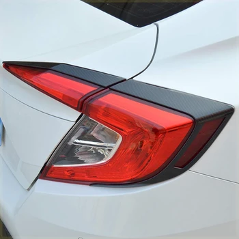 Zadné zadné Svetlo Lampy Kryt Výbava vhodné na Honda Civic Sedan 10. Príslušenstvo 2016 2017 2018 2019