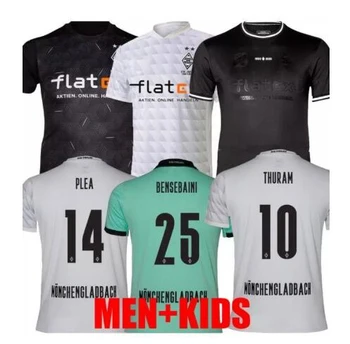 Ḃ Envío rápido a Alemania! Camiseta de fútbol de Chico, Trikot, Mönchengladbach, 2021, Thuram 10, Súprava de fútbol, gladibach 20/21