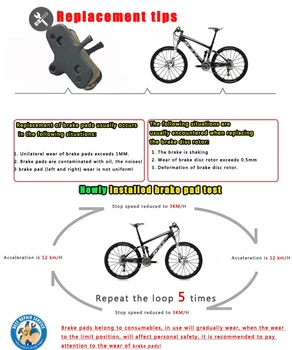 4 Pár Horský MTB Bicykel Bicykel Disk Brzdové Doštičky, Pin PRE SRAM AVID CODE Mechanických, Hydraulických Semi - Kovové Príslušenstvo